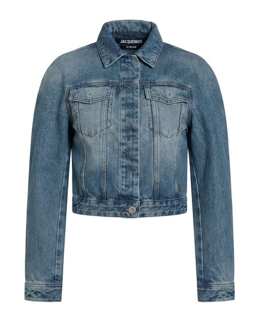 Jacquemus Blue Denim Outerwear Cotton