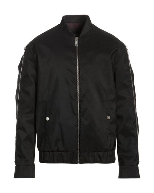 Les Hommes Black Jacket Polyamide for men