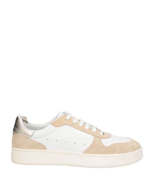 Officine Creative Natural Sneakers Leather