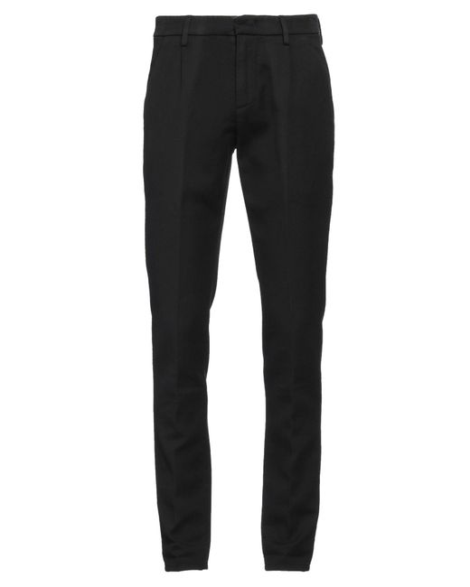 Dondup Black Pants for men