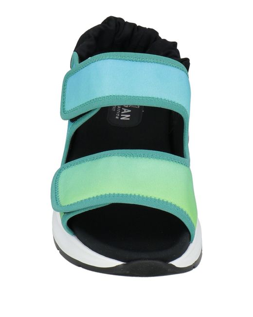 Hogan Green Sandals