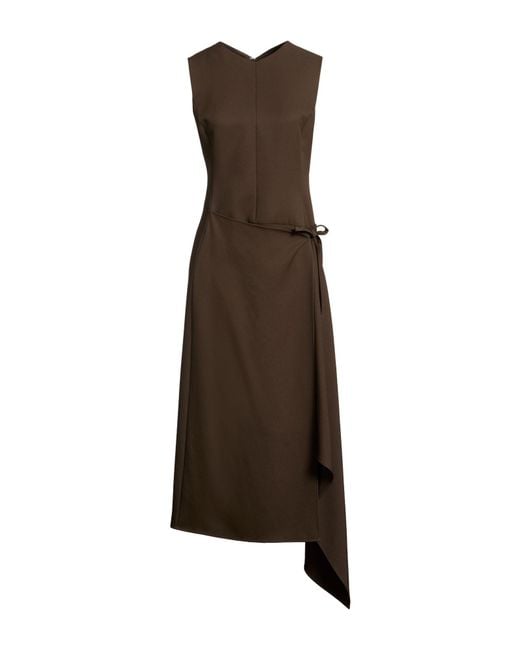 Tory Burch Brown Midi Dresses