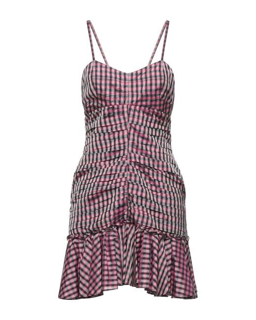 Philosophy Di Lorenzo Serafini Purple Mini Dress