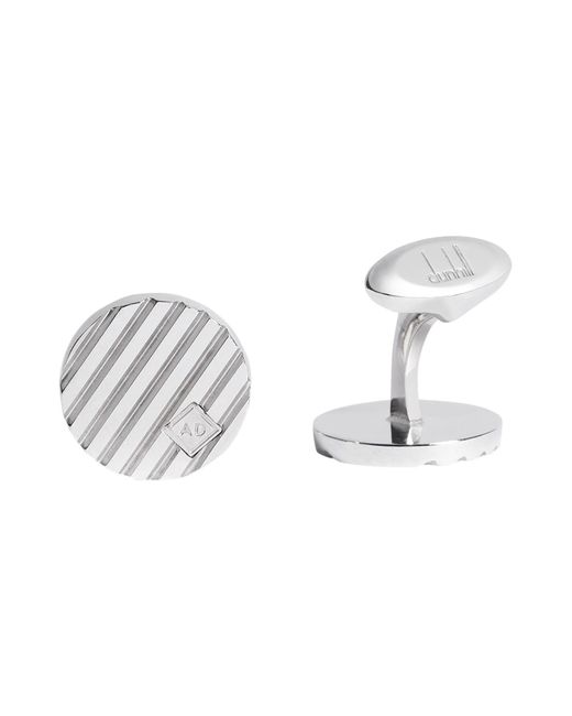 Dunhill Metallic Cufflinks And Tie Clips for men
