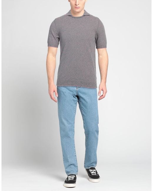 GALLIA Gray Jumper for men