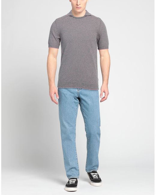 GALLIA Gray Jumper for men