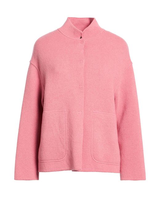 Bruno Manetti Pink Jacket Virgin Wool, Nylon