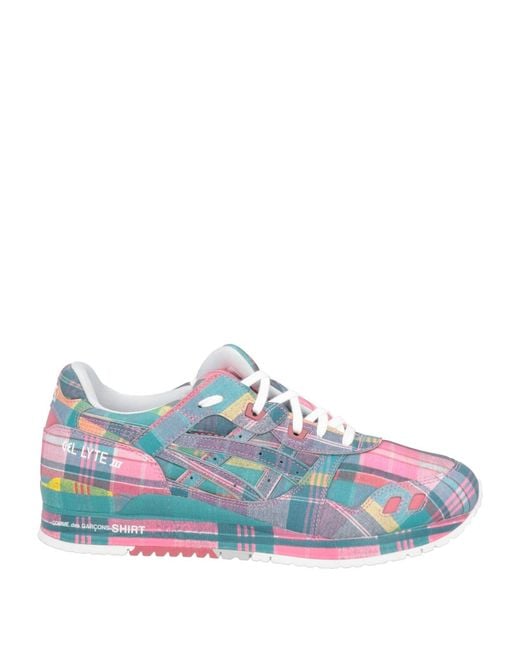 Comme des Garçons SHIRT X Asics Blue Sneakers Textile Fibers for men