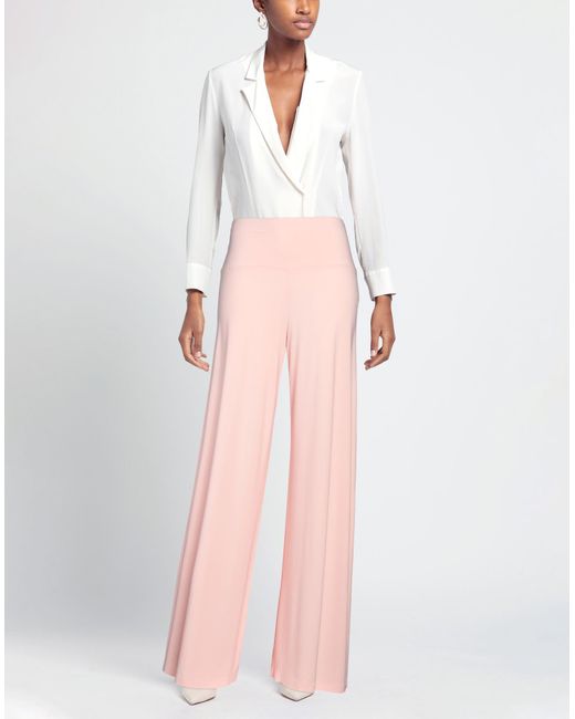 Pantalon Norma Kamali en coloris Pink