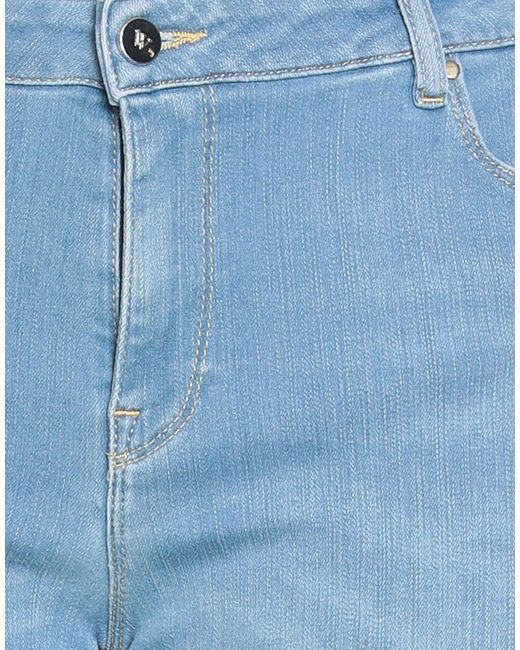 Tramarossa Blue W By Jeans Cotton, Polyester, Elastane