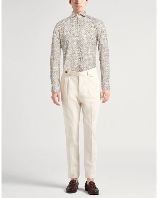 Xacus White Shirt Cotton for men