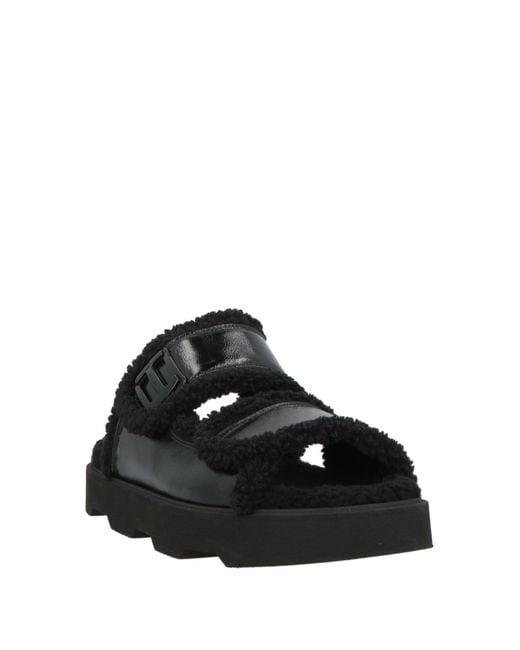 Hogan Black Sandals