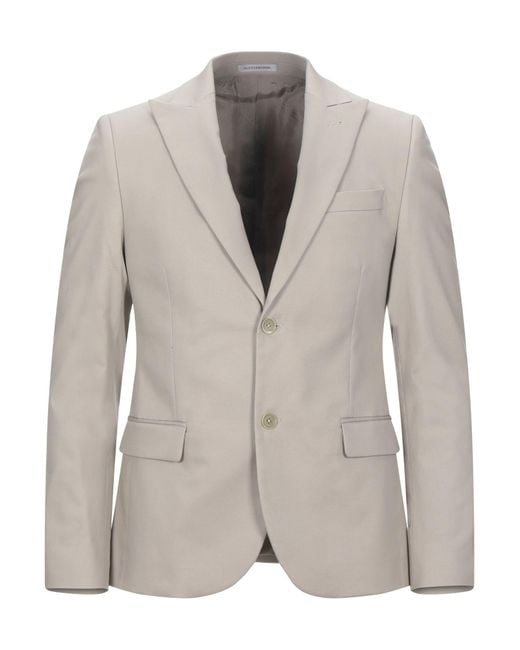 Daniele Alessandrini Gray Blazer for men