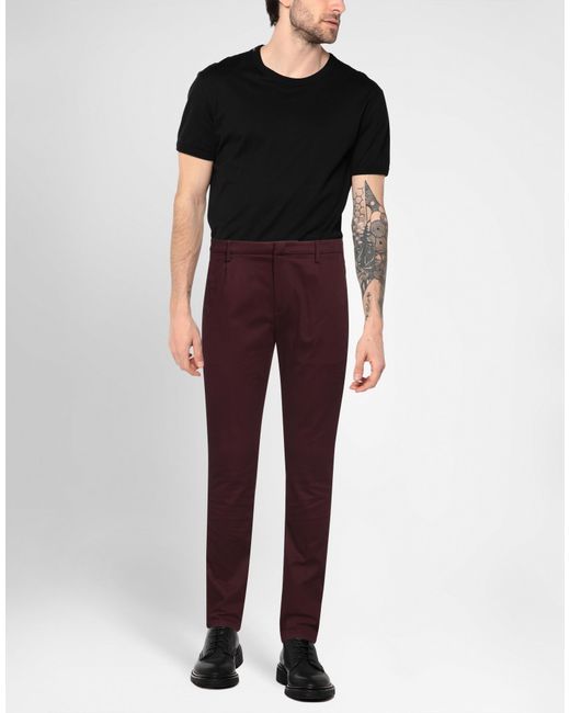 Dondup Purple Pants for men