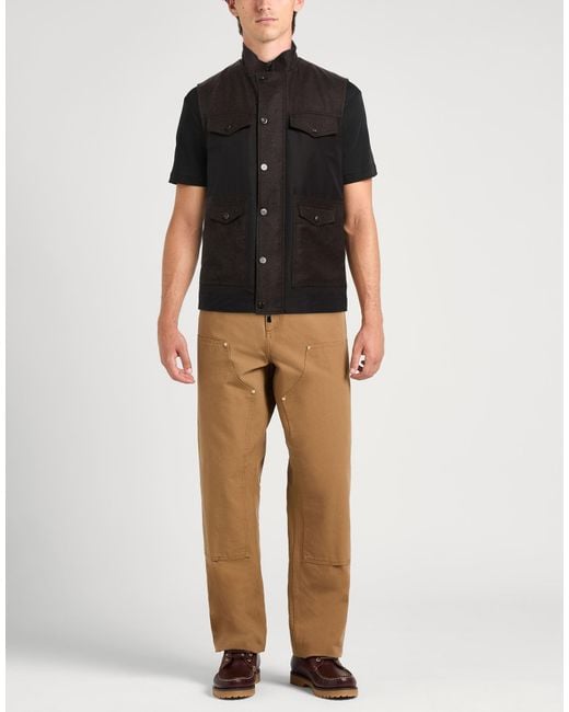 Chompa Sin Mangas Isaia de hombre de color Black