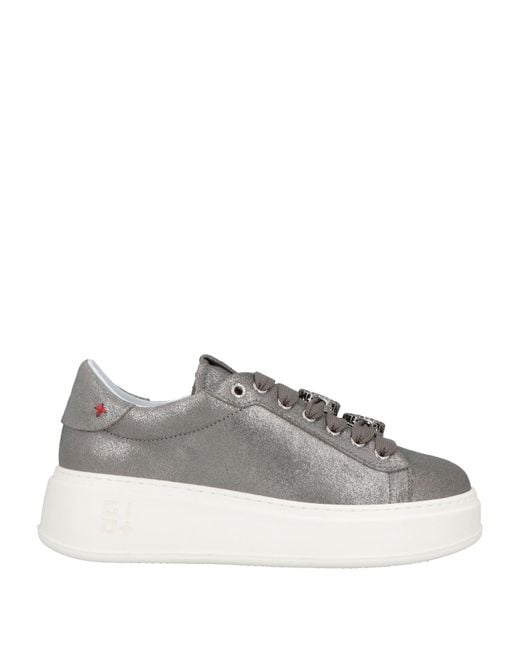 GIO+ Gray Sneakers Leather