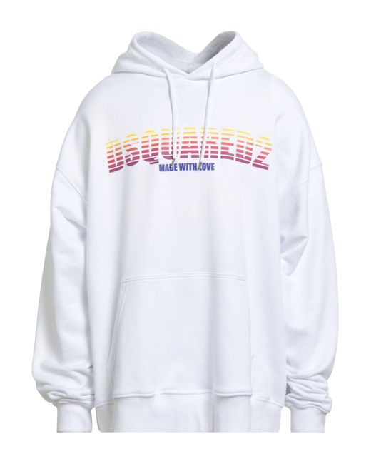 DSquared² White Sweatshirt for men