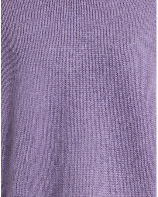 Aragona Purple Turtleneck