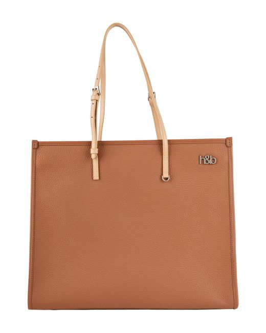 Harmont & Blaine Brown Handbag