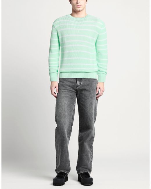 FILIPPO DE LAURENTIIS Green Sweaters for men