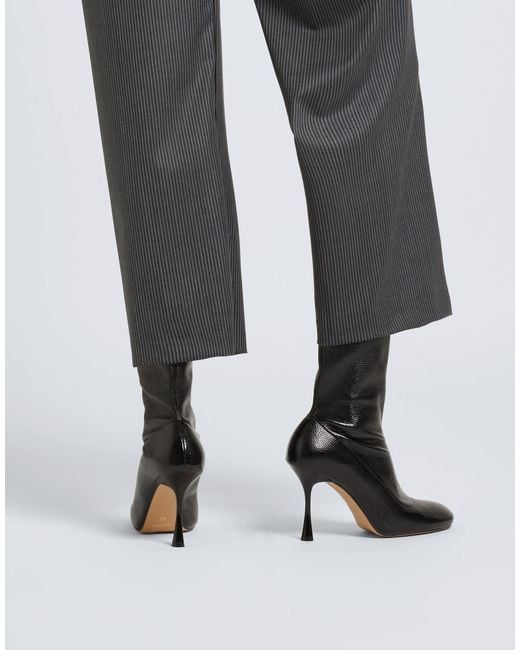 8 by YOOX Black Ankle Boots
