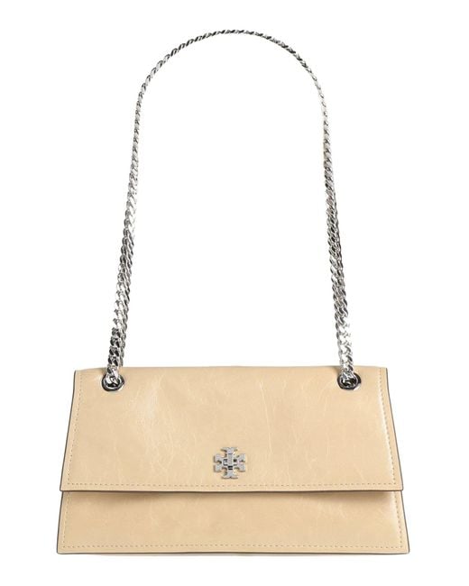 Tory Burch Natural Shoulder Bag Leather