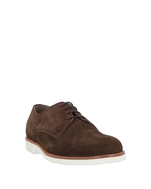 Stringate di Pollini in Brown da Uomo