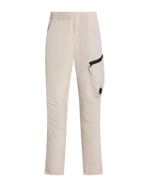 C P Company White Pants for men