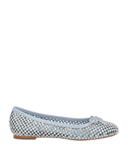 Lola Cruz Gray Ballet Flats