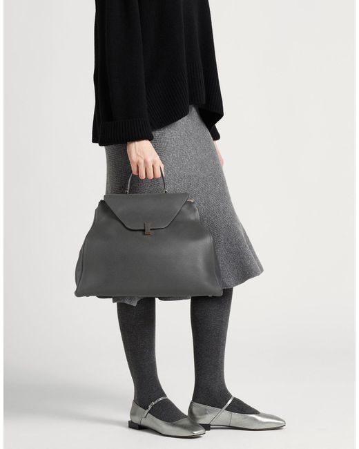 Valextra Black Handbag