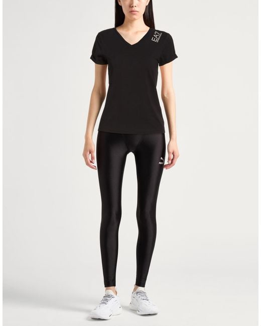 EA7 Black T-Shirts