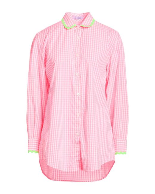 Mc2 Saint Barth Pink Shirt Cotton, Polyester