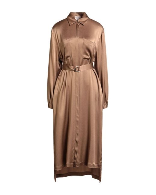 Vestido Midi Semicouture de color Brown
