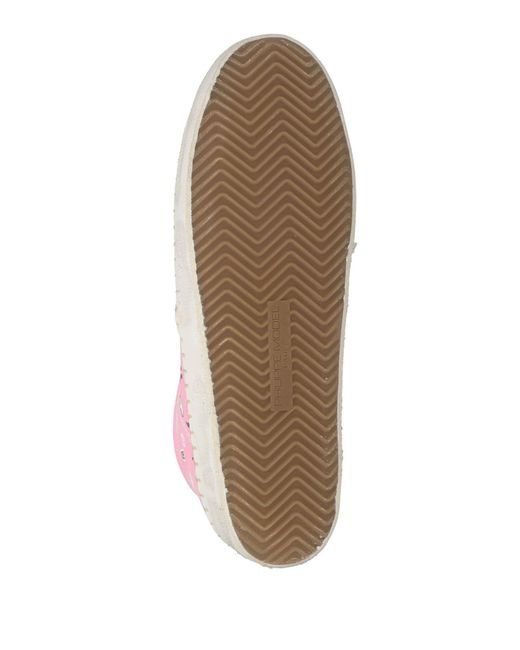 Philippe Model Pink Sneakers Leather