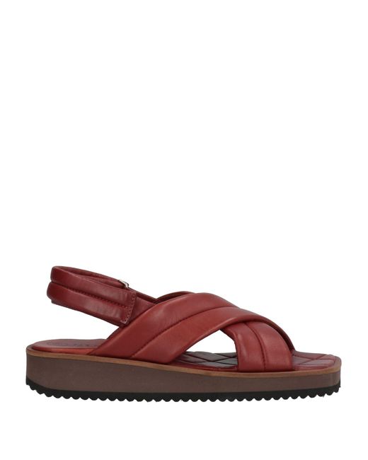 Pas De Rouge Sandals in Brown | Lyst