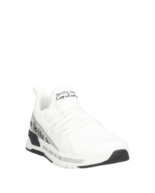 Versace Jeans Couture White Trainers