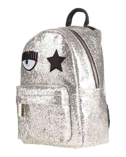 Chiara Ferragni White Rucksack