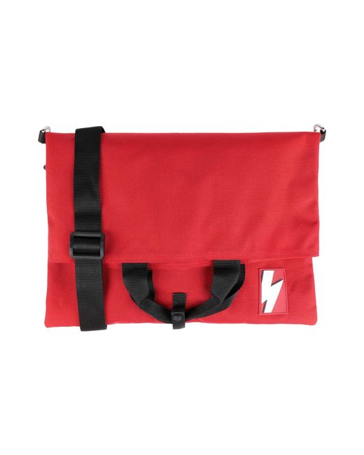 Neil Barrett Red Work Bags for men