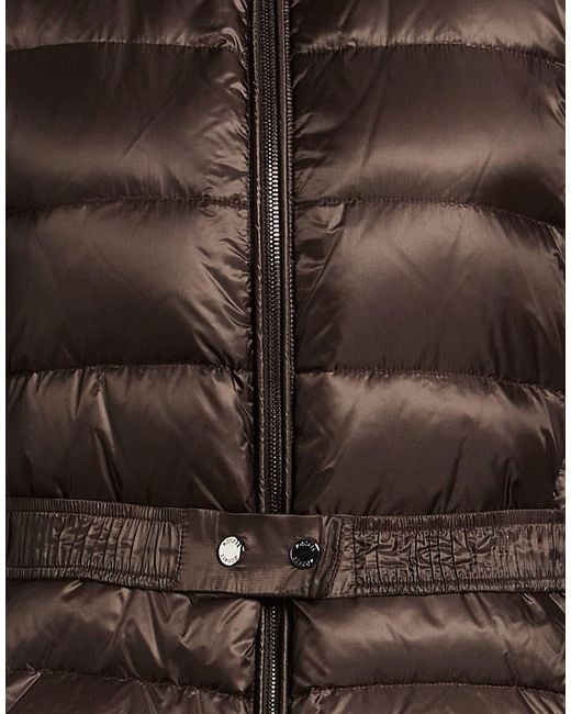 Moorer Brown Vest Polyamide