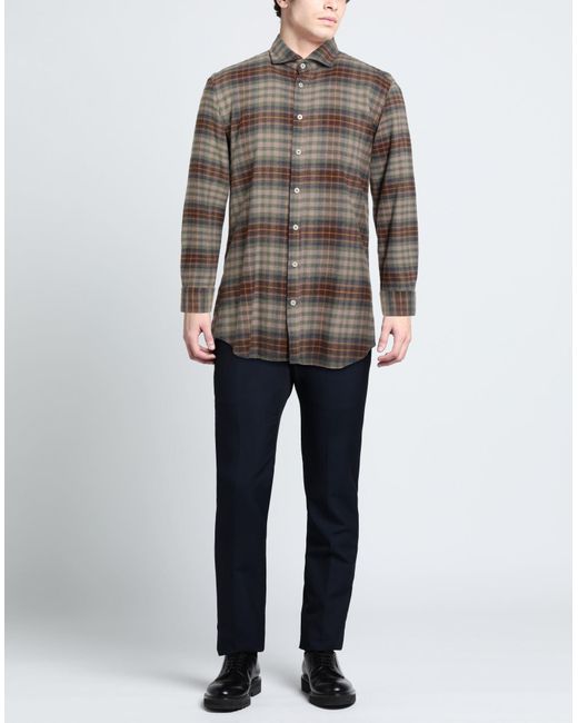 BASTONCINO Gray Shirt for men