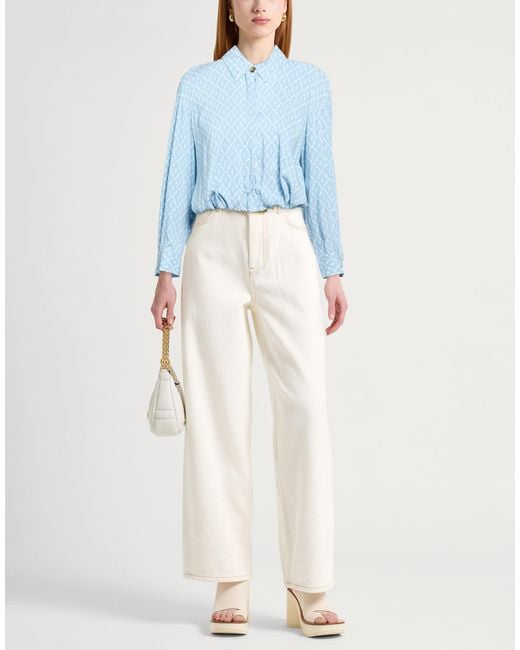 Elisabetta Franchi Blue Top Viscose
