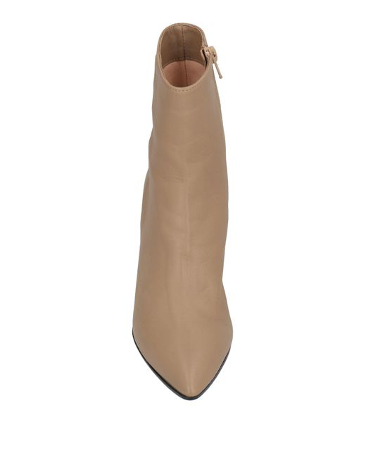FRU Brown Ankle Boots Leather