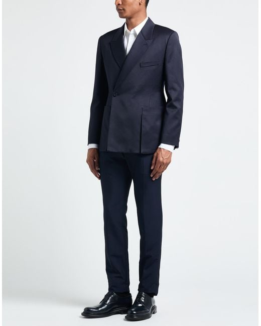 Dior Blue Blazer Virgin Wool for men