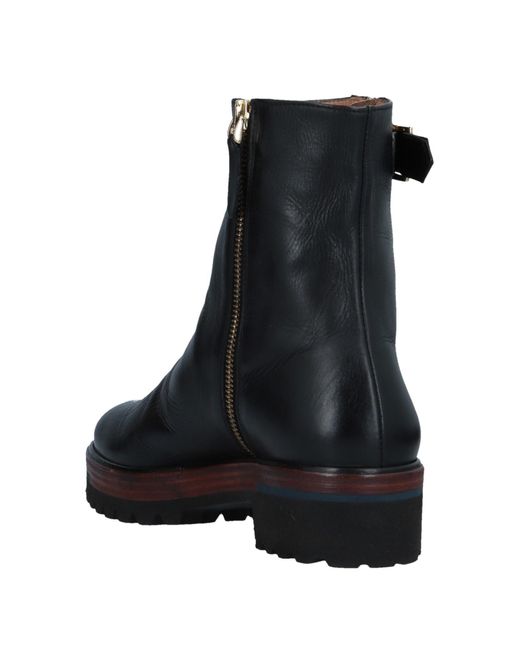 REBECCA BALDUCCI Leather Ankle Boots in Black | Lyst Australia