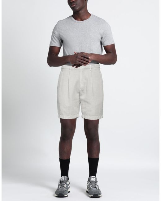 Boglioli Gray Shorts & Bermuda Shorts for men