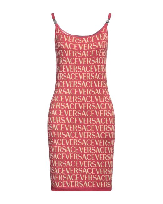 Versace Red Mini Dress