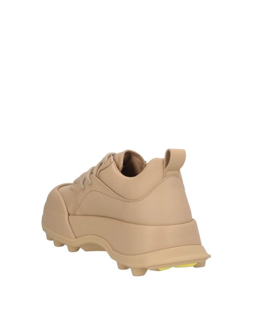 Jil Sander Natural Trainers