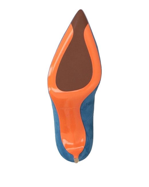 Santoni Blue Pumps