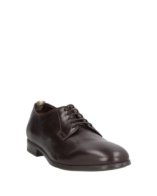 Stringate di Officine Creative in Brown da Uomo