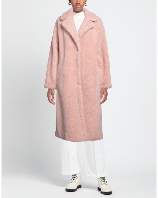 Stand Studio Pink Shearling & Teddy